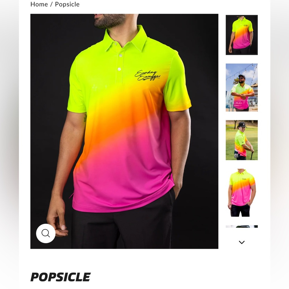 Sunday Swagger polo NWOT